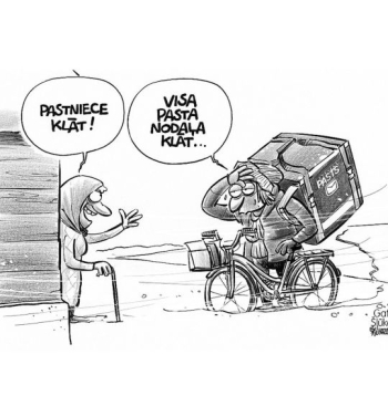 Zīmē Gatis Šļūka. Visa pasta nodaļa ir klāt!