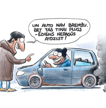 Zīmē Gatis Šļūka. Ēdiens nepagūs atdzist!