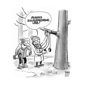 Zīmē Gatis Šļūka. Augsts sulasspiediens. Urb!