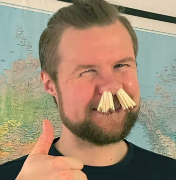 Pēters fon Tangens Buskovs un viņa Ginesa rekords.