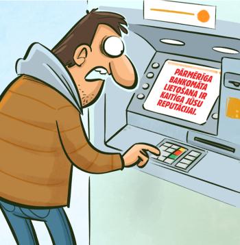 Zīmē Gatis Šļūka. Bankomāts un reputācija