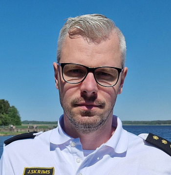 Rīgas valstspilsētas pašvaldības policijas (RPP) Drošības uz ūdens pārvaldes glābšanas un sabiedriskās kārtības nodrošināšanas nodaļas priekšnieks Jānis Skrims.