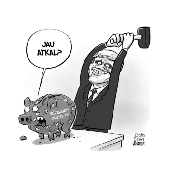 Zīmē Gatis Šļūka. Jau atkal?
