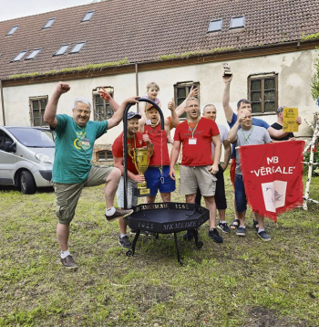 Šī gada uzvarētāji – Vērgales mednieku biedrība.