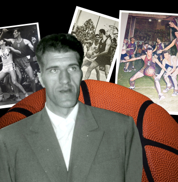 Latvijas basketbola pirmais Vienradzis Jānis Krūmiņš.