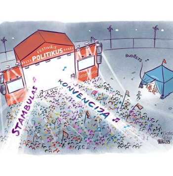 Zīmē Gatis Šļūka. Festivāls "Politikus"