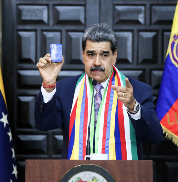 Venecuēlas prezidents Nikolass Maduro.