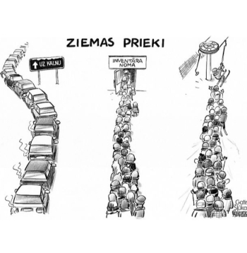 Zīmē Gatis Šļūka. Ziemas prieki