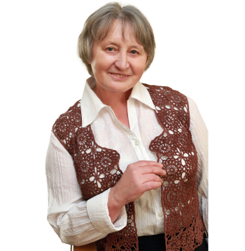 Tamborēta veste.
