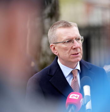 Valsts prezidents Edgars Rinkēvičs. Valsts prezidents Edgars Rinkēvičs.