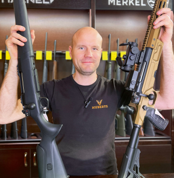 Veikala Huberts pārstāvis Armands Reķis.