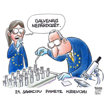 Zīmē Gatis Šļūka. Galvenais nepārdozēt!