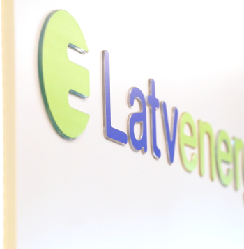 AS "Latvenergo" logo.
