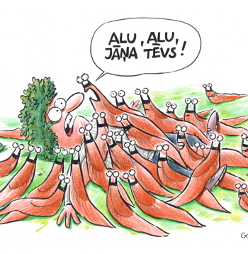 Zīmē Gatis Šļūka: Alu, alu...
