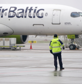 "airBaltic". Ilustratīvs attēls. "airBaltic". Ilustratīvs attēls.