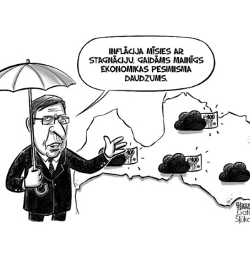 Zīmē Gatis Šļūka. Inflācijas prognoze
