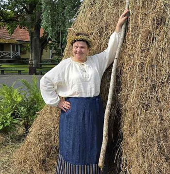 Jolanta Borīte, Turaidas muzejrezervāta direktore: "Pasākums sniedz iespēju parādīt, ka senās prasmes nav tikai pagātnes liecība – tās var būt nozīmīgas arī mūsdienu dabas daudzveidības saglabāšanā."