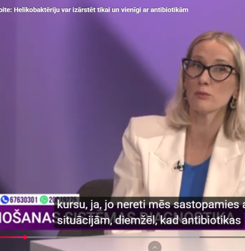 Vēdera klīnikas vadītāja, gastroenteroloģe, endoskopiste Ilona Vilkoite. Vēdera klīnikas vadītāja, gastroenteroloģe, endoskopiste Ilona Vilkoite.