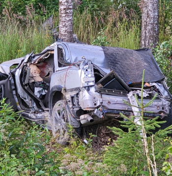 "Volvo" avārija Zasas pagastā. "Volvo" avārija Zasas pagastā.