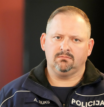 Valsts policijas priekšnieks Armands Ruks.