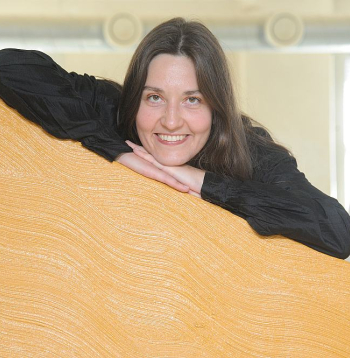 Amanda Ziemele: "Man pašai šie darbi šķiet tādi kā ceļotāji, klejotāji, kam uz brīdi bijusi iespēja apmesties pilī."