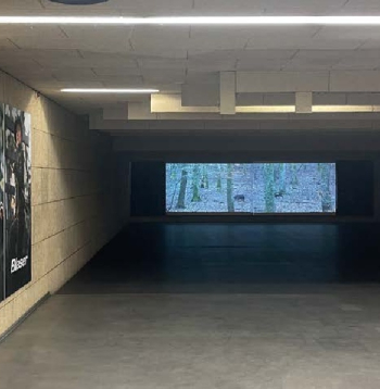 Šaušanas kino "Blaser" rūpnīcā Vācijā.