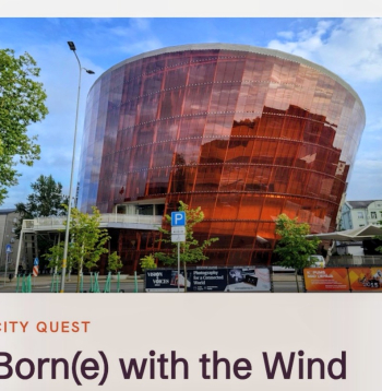 "Born with the Wind" (Vējā dzimusī).