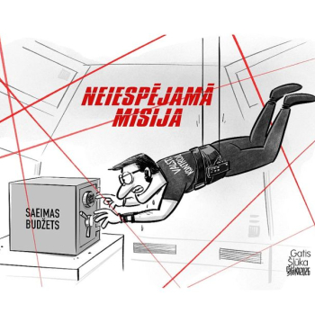 Zīmē Gatis Šļūka. Neiespējamā misija