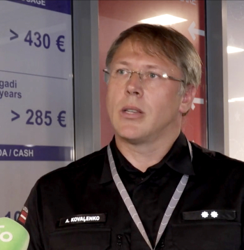Artūrs Kovaļenko, VID Nodokļu un muitas policijas pārvaldes direktora vietnieks. Artūrs Kovaļenko, VID Nodokļu un muitas policijas pārvaldes direktora vietnieks.