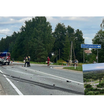 Pēc neoficiālas informācijas, vieglās automašīnas vadītājs bija gatavojies veikt kreiso pagriezienu uz Straupciemu, kravas auto iebraucis folksvāgenam aizmugurē un ietriecis to pretējā joslā. Tur tas sadūries ar mersedesu. Folksvāgens iestumts atpakaļ joslā, bet mersedess iebraucis pretējās ceļa puses grāvī. 