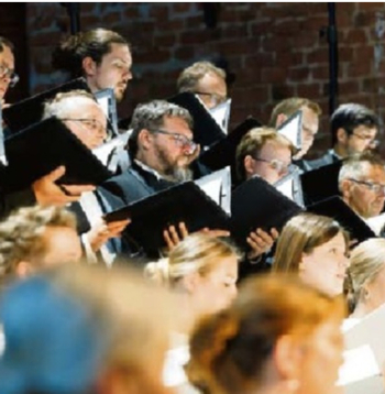 Valsts akadēmiskais koris "Latvija" Starptautiskajā Garīgās mūzikas festivālā. 