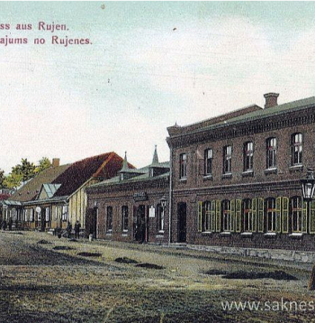 Rūjiena 20. gs. sākumā.