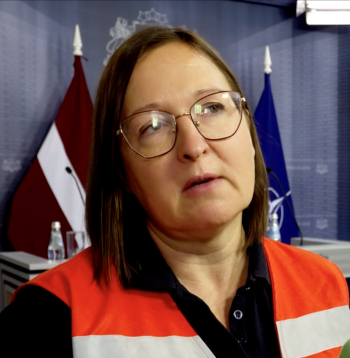 NMPD direktore Liene Cipule.