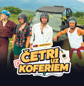 "Četri uz koferiem" Armēnijā. "Četri uz koferiem" Armēnijā.