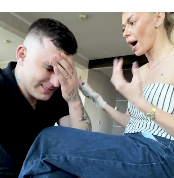 Niks Endziņš un Sindija Bokāne.