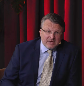 Partijas "Latvija pirmajā vietā" (LPV) līderis un Ministru prezidenta amata kandidāts Ainārs Šlesers.