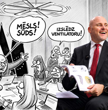 Andris Kulbergs ar Gata Šļūkas jauno grāmatu. 