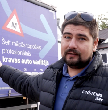 Agris Rubins-Kļavinskis, braukšanas instruktors.
