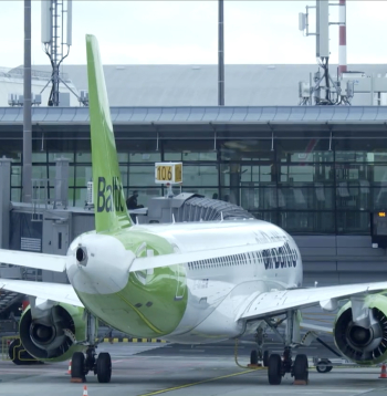 "airBaltic". "airBaltic".