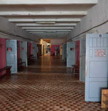 Jelgavas cietuma telpas.