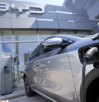Ķīnas lielākais elektrisko automobiļu ražošanas uzņēmums BYD.