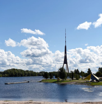 Lucavsalas peldvieta.