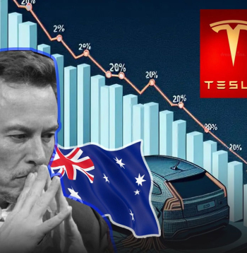 "Tesla" akcijas krīt.