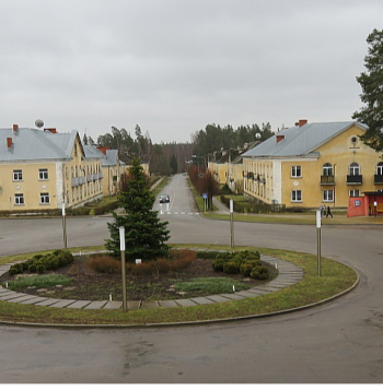 Sedas pilsētas centrs.