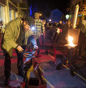 Rīgas ielas svētki Daugavpilī X Mūzikas un mākslas festivāla "Daugavpils ReStArt" laikā 2021. gada septembrī.
