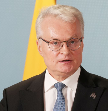 Lietuvas prezidents Gitans Nausēda.