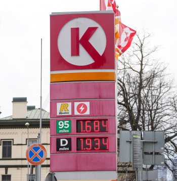 Degvielas cenas 2026. gada 13. martā.