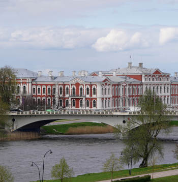 Skats uz Lielupi un Jelgavas pili.