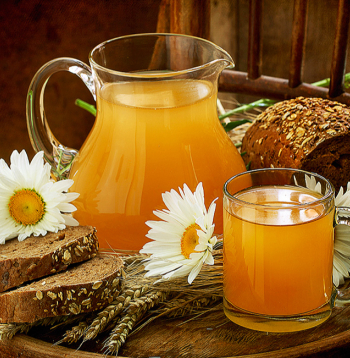 Aromātiskais rupjmaizes kvass.
