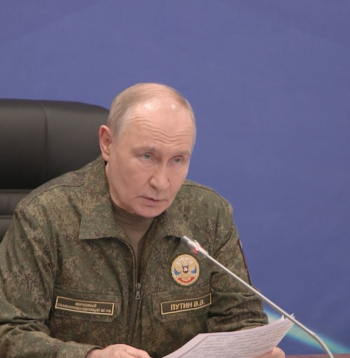 Krievijas diktators Vladimirs Putins.